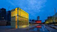 Yellow Pavillon in London Light Concept Paul Traynor