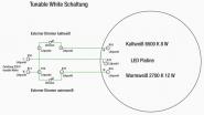 Schaltungsaufbau der Tunable-White-Schaltung.