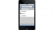 IP-Control Mobile: Die Erweiterung von IP-Control kann per Browser z. B. mit dem iPhone aufgerufen werden. 
