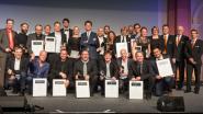 Die ausgezeichneten Gewinner beim Deutschen Lichtdesign-Preis 2015 im Gesellschaftshaus Palmengarten in Frankfurt. Foto: Christoph Meinschäfer Fotografie